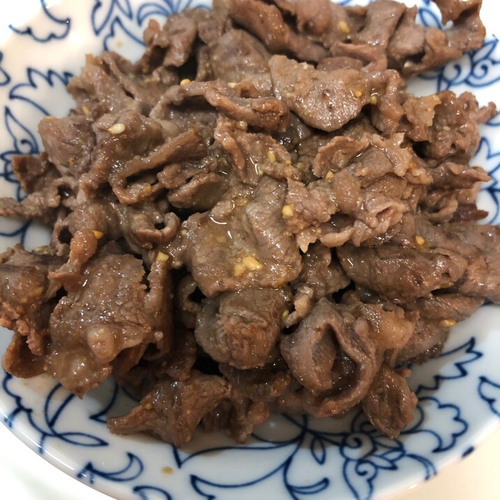 幼児食　ご飯のお供　牛肉時雨煮